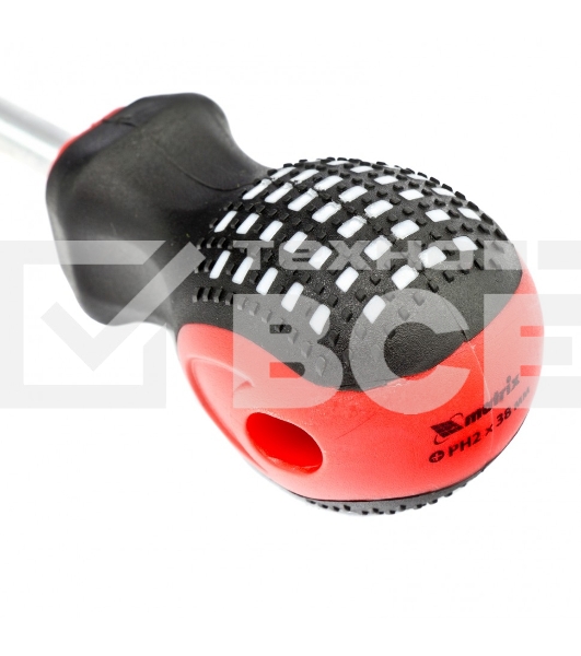 Отвертка Fusion, PH2 х 38 мм, CrV, 3-х компонентная рукоятка 