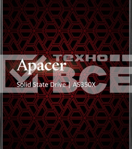 Накопитель SSD Apacer AS350X, 512Gb, 2.5