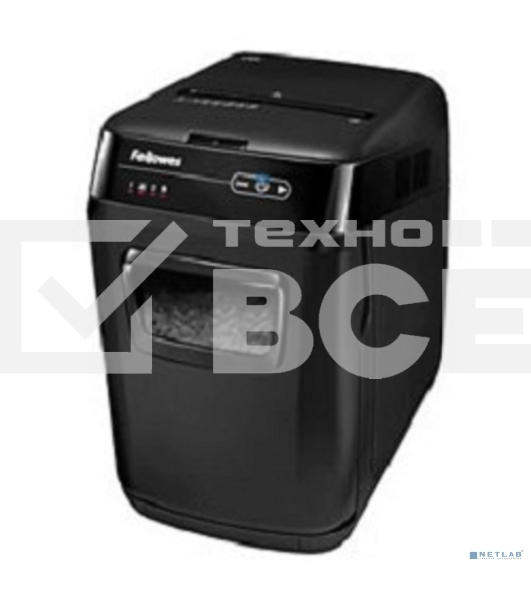 Шредер Fellowes AutoMax 200C (секр.P-4)/фрагменты/200лист./32лтр./пл.карты
