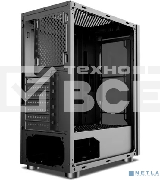 Компьютерный корпус Aerocool / Formula CL-3301B TG черный без БП ATX 1x120mm 2xUSB2.0 1xUSB3.0 audio bott PSU