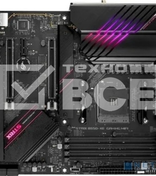 Материнская плата ASUS ROG STRIX B550-XE GAMING WIFI, AM4, AMD B550, 4xDDR4, 6xSATA, 2xM.2, 1xPCI-E 4.0 x16, 1xPCI-E 4.0 x8, 1xPCI-E 3.0 x4, 1xHDMI, 1xDP, 1x 2.5Gb LAN, 2xUSB-A 3.2 Gen 2, 1xUSB-C 3.2 Gen 2, 4xUSB 2.0, 5x3.5 мм, 7.1, Standard-ATX