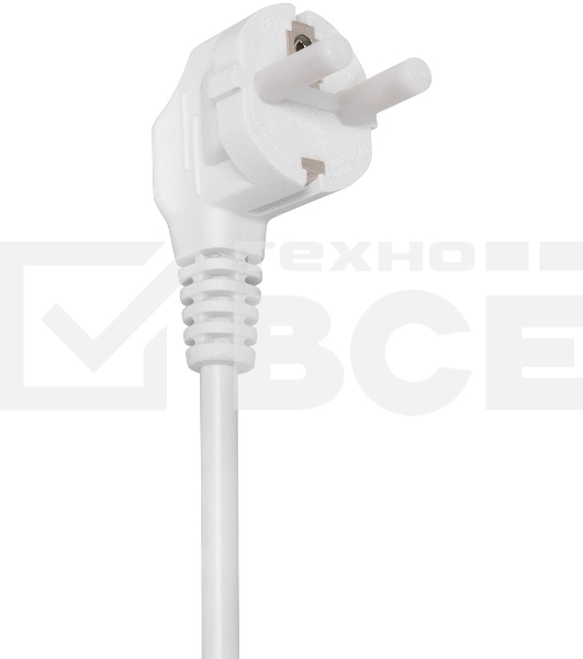 Сетевой фильтр Powercom SP-06W 3,0 м 3.0 м, 6 розеток, белый/серый, коробка