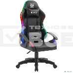 Кресло игровое Defender Factor X RGB, черный, класс 2, PU, фото2