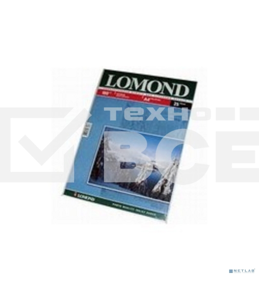 Фотобумага LOMOND Односторонняя Матовая, 180г/м2, A4 (21X29,7)/25л. для струйной печати