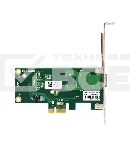 Комплект: Сетевой адаптер SFP ExeGate EXE-i210-F1 + Трансивер Multi-Mode до 550м EXT-1G-MM850-LC2-550M (EX296228RUS: PCI-E x1 v2.0, порты 1x SFP (10/100/1000Mb/s), Gigabit Server NIC Intel Chipset I210-F1 + EX298329RUS: Tx:850/Rx:850 нм, до 500 м, разъем 