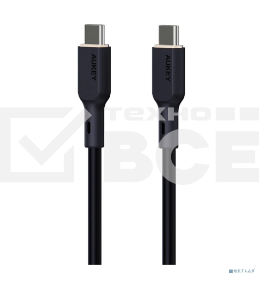 Кабель Aukey Silicone 140W 1m