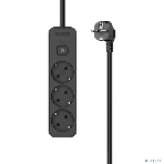 Сетевой удлинитель Perfeo 'REAL STRIP' 5,0м, 3 розетки, 16А, 3500 Вт, черный., фото4