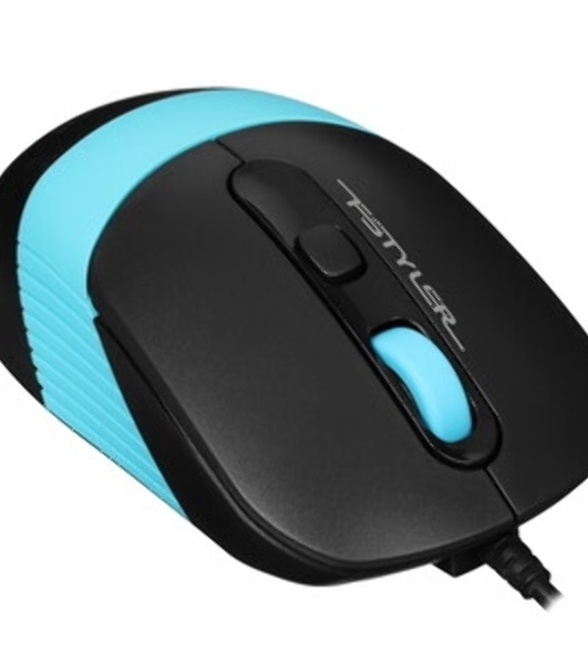 Мышь проводная A4Tech Fstyler FM10S белый/серый, 1600 dpi, USB, кнопки - 4