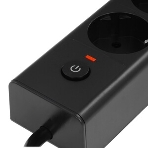 Сетевой фильтр Cablexpert Exnovo, EXN-4-CU2-B-2, 4р,16А, 1xType-C PD, 30Вт, 2хUSB, 2 м, ур. защиты 4+, черный, коробка, фото5