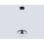 Подвесной светодиодный светильник Ambrella light LH11082 BK/SM черный/дымчатый 4W 3000K D180*130, фото6