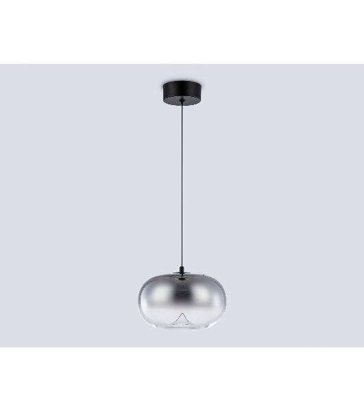 Подвесной светодиодный светильник Ambrella light LH11082 BK/SM черный/дымчатый 4W 3000K D180*130