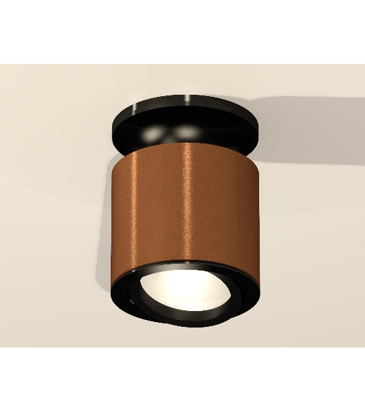 Светильник Ambrella Light XS7404100 SCF/PBK кофе песок/черный полированный MR16 GU5.3 (N7926, C7404, N7002)