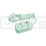 Удлинитель 2 гн 3 м с\з Makel MGP113, фото 1