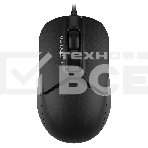 Мышь проводная A4Tech Fstyler FM12 черный, 1200 dpi, USB, кнопки - 3, фото 1