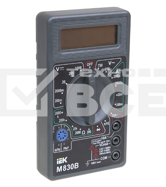 Мультиметр Iek TMD-2B-830 цифровойUniversal M830B IEK