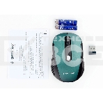 Мышь беспроводная Gembird MUSW-420-2 зеленый, 1600 dpi, радиоканал, USB, кнопки - 4, фото6