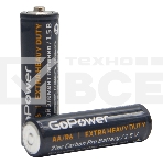 Батарейка GoPower R6 AA Shrink 4 Heavy Duty 1.5V (4/60/1200), фото4
