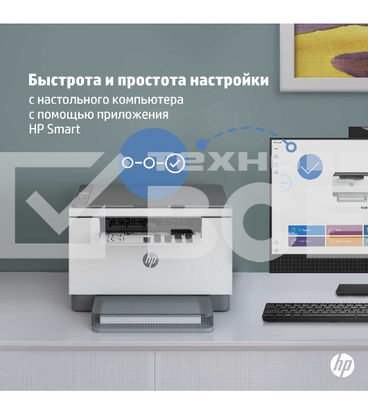 МФУ лазерный HP LaserJet M236d (9YF94A), A4, ч/б, печ. до 29 стр/мин., 600 x 600 dpi, USB