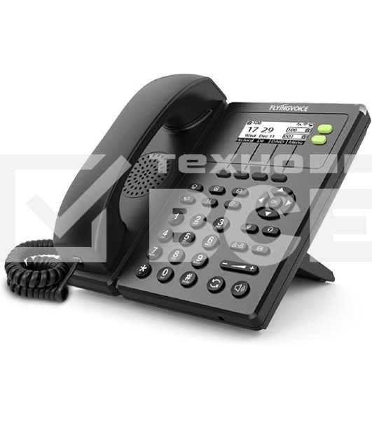 Телефон IP Flyingvoice FIP-10P черный