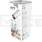 Светильник трековый цилиндр 20W 1650lm 4000K 180-240V IP20 65*210мм белый угол 24º LED, фото4