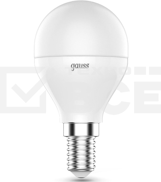 Лампа Шар 6W E14 RGBW+димирование LED