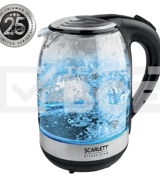 Чайник Scarlett SC-EK27G48 SILVER