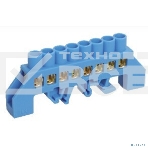 Шина нулевая Iek YNN10-812-8DP-K07 в комб DIN-изол 