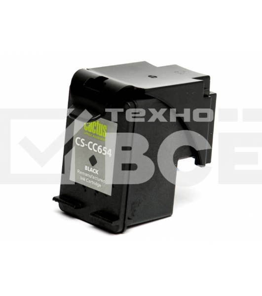 Картридж струйный Cactus CS-CC654 черный для №901 HP OfficeJet-4500/J4580/J4660/J4680 (18ml)