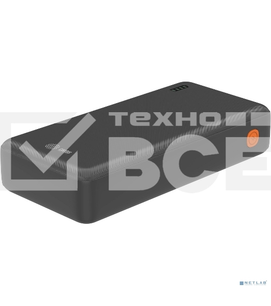 Портативный аккумулятор Cactus CS-PBFSDA-20000 20000mAh 4.5A USB-A/2xUSB-C черный