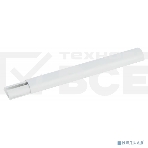 Кабель канал ЭРА KK-30-13-FW полукруглый 30х13 белый 40м, фото 1