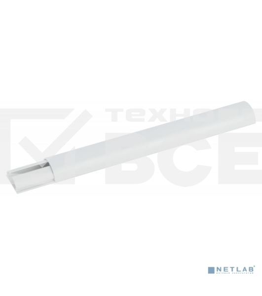 Кабель канал ЭРА KK-30-13-FW полукруглый 30х13 белый 40м