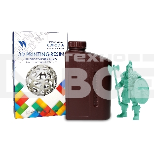 Фотополимерная смола NVPRINT ABS Like Resin Green для 3D печати 1 кг (бут)
