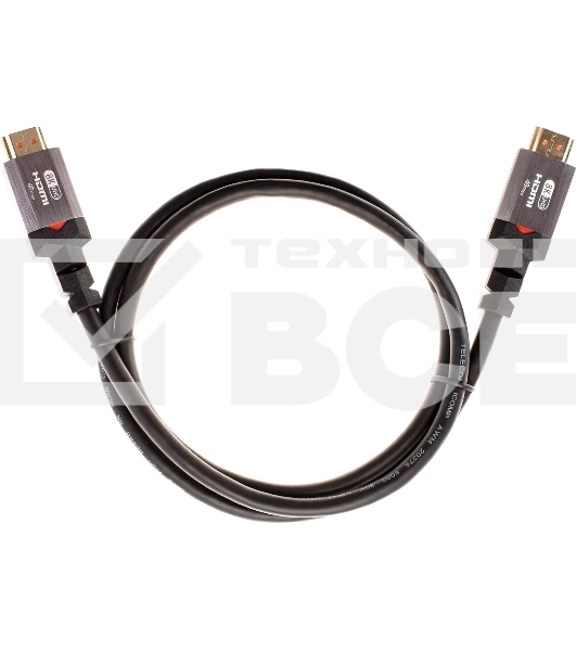 Кабель Telecom TCG365-1M HDMI 19M/M,ver. 2.1, 8K@60 Hz 1m метал разъемы, Telecom <TCG365-1M>