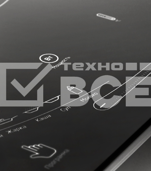 Плита электрическая Kitfort КТ-106 черный (настольная)