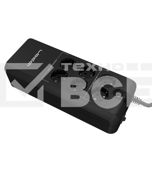 Источник бесперебойного питания Ippon Back Verso 600 {751617}