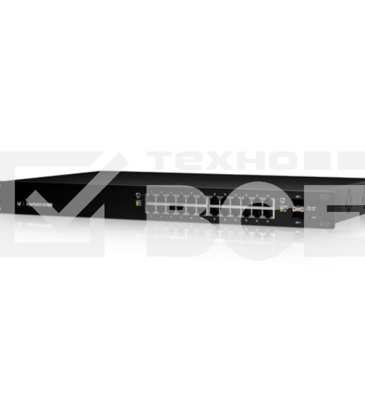 Коммутатор [ES-24-250W EU] Ubiquiti EdgeSwitch 24-250W 24 порта, раздача питания 24/48В на всех портах, суммарная мощность 250W