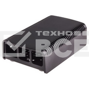 Корпус Raspberry Pi 3 Model B , 2-piece black case ASM-1900040-21, совместим с креплением VESA Mount (103-4300)