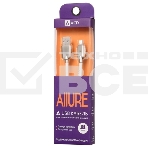 Кабель USB ACD-Allure MicroUSB ~ USB-A Кожа, 1м, белый (ACD-U926-M1W), фото4