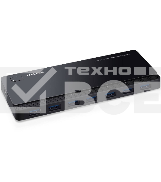 Сетевое оборудование TP-Link UH720 7 ports USB 3.0 Hub with 2 power charge ports (2.4A Max), Desktop, a 12V/4A Power Adapter included