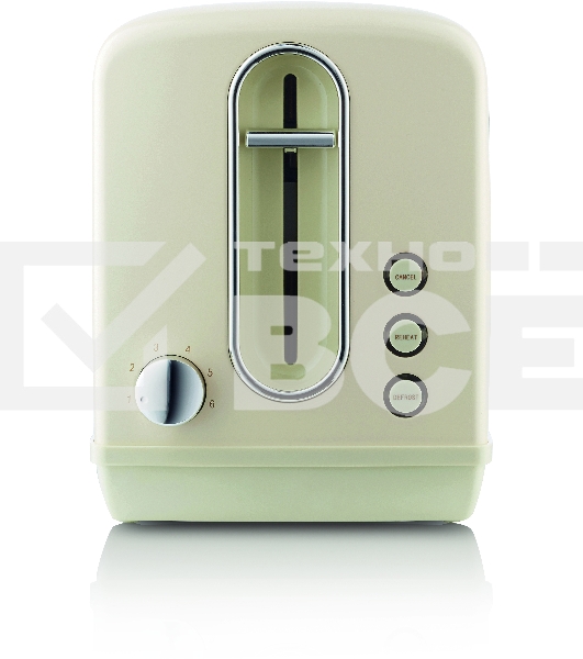 Тостер Gorenje T1100CLI 860Вт бежевый/серебристый