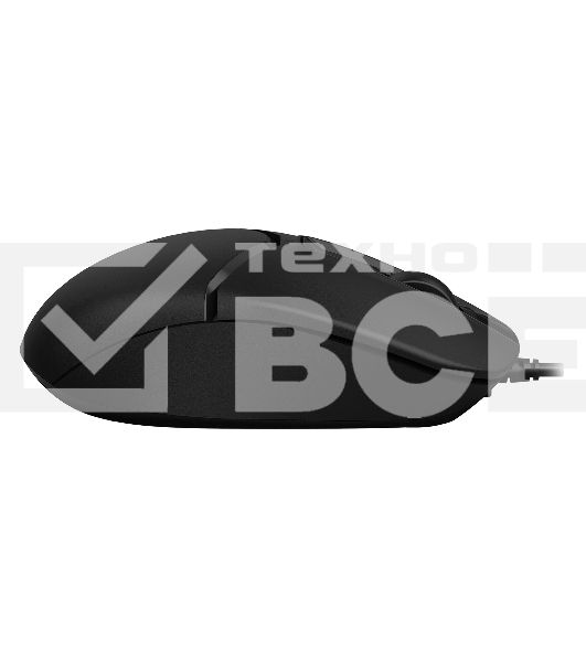 Мышь проводная A4Tech Fstyler FM12 черный, 1200 dpi, USB, кнопки - 3