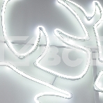 Фигура световая «Сказочный олень» из гибкого неона, 140х93 см, 1680 LED, цвет свечения белый NEON-NIGHT, фото3