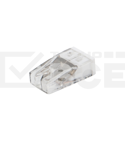 Экспресс-клемма Rexant СМК 2273-202, 2-проводная 0.5-2.5 мм², прозрачная, блистер (5 шт./уп.)