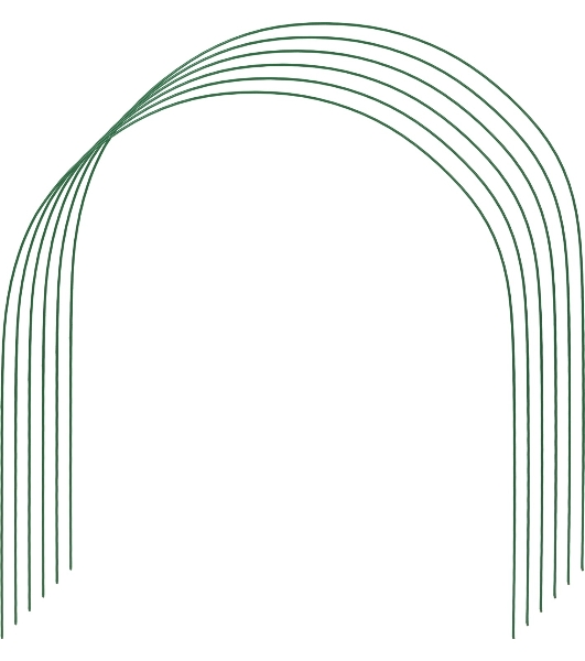 Дуги для парника GRINDA проволочные 2,2м, 6шт