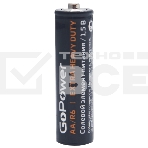Батарейка GoPower R6 AA Shrink 4 Heavy Duty 1.5V (4/60/1200), фото 1