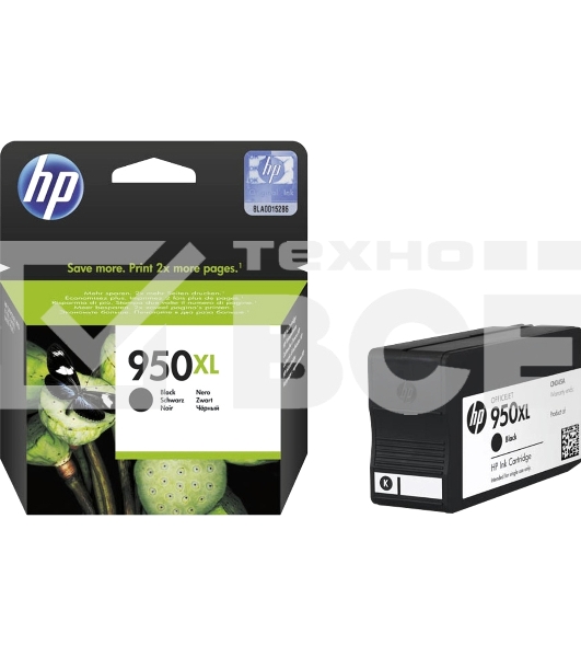 Картридж струйный HP 950XL CN045AE черный для HP OJ Pro 8100/8600 (2300стр.)