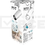Светильник трековый цилиндр 20W 1650lm 4000K 180-240V IP20 65*210мм белый угол 24º LED, фото5