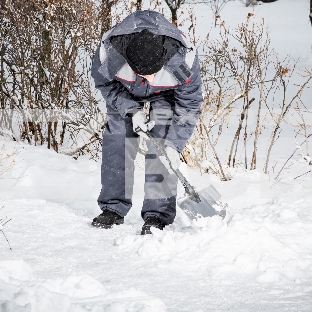 Лопата универсальная Сибртех алюминиевая 260 х 205 мм черенок из пластика