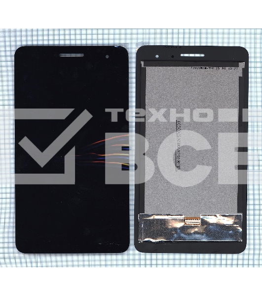 Модуль (матрица + тачскрин) для Huawei MediaPad T1 (T1-701U) черный