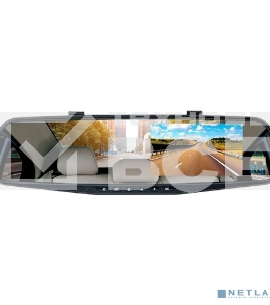 Видеорегистратор Digma FreeDrive 303 MIRROR DUAL черный 1.3Mpix 1080x1920 1080p 120гр.